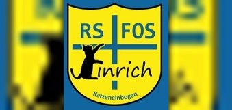 Zu sehen ist das Wappen der Realschule plus und FOS im Einrich