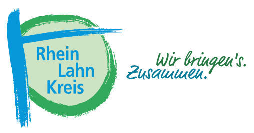 Zu sehen ist das Wappen vom Rhein-Lahn-Kreis