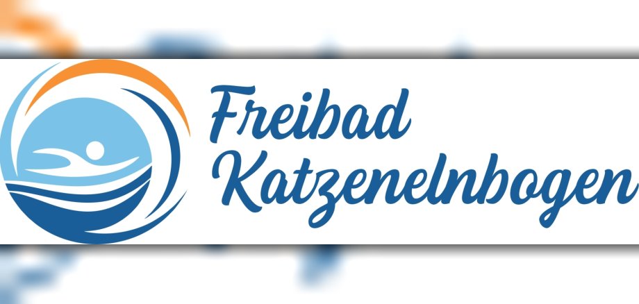 Zu sehen ist das Logo vom Freibad Katzenelnbogen