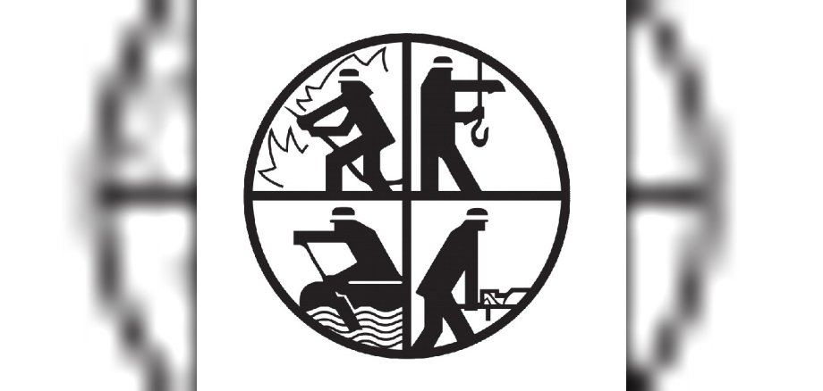 Zu sehen ist das allg. Wappen der Feuerwehr 