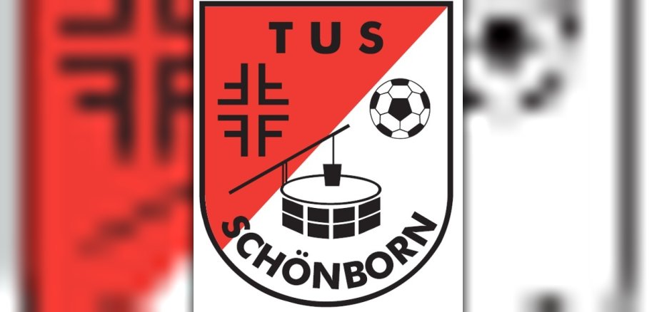 Zu sehen ist das Wappen der TuS Schönborn