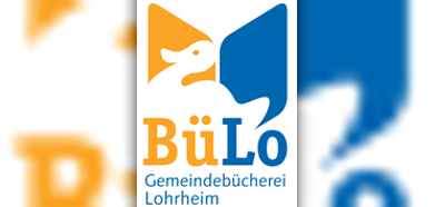 Zu sehen ist das Logo der Gemeindebücherei Lohrheim