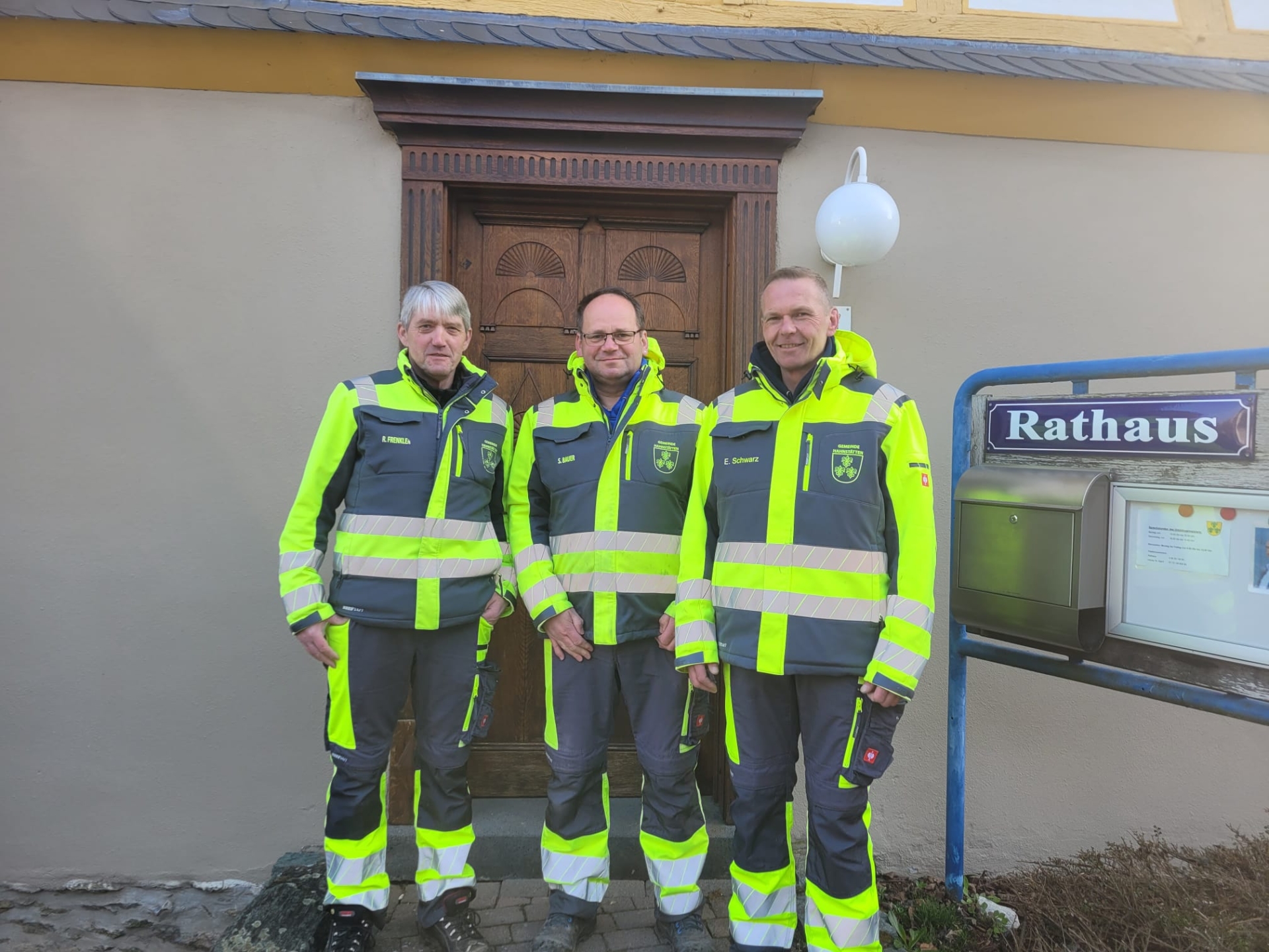 Neu im Team der Gemeindearbeiter von Hahnstätten ist Erik Schwarz