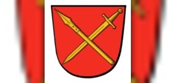 Zu sehen ist das Wappen der Ortsgemeinde Mudershausen