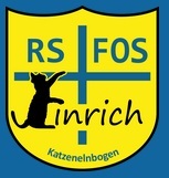 Zu sehen ist das Wappen der Realschule plus und FOS im Einrich