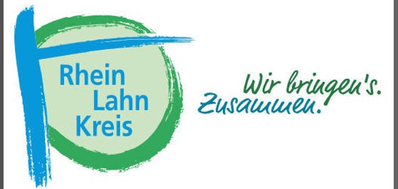Zu sehen ist das Wappen des Rhein-Lahn-Kreis Zu sehen ist das Wappen des Rhein-Lahn-Kreis