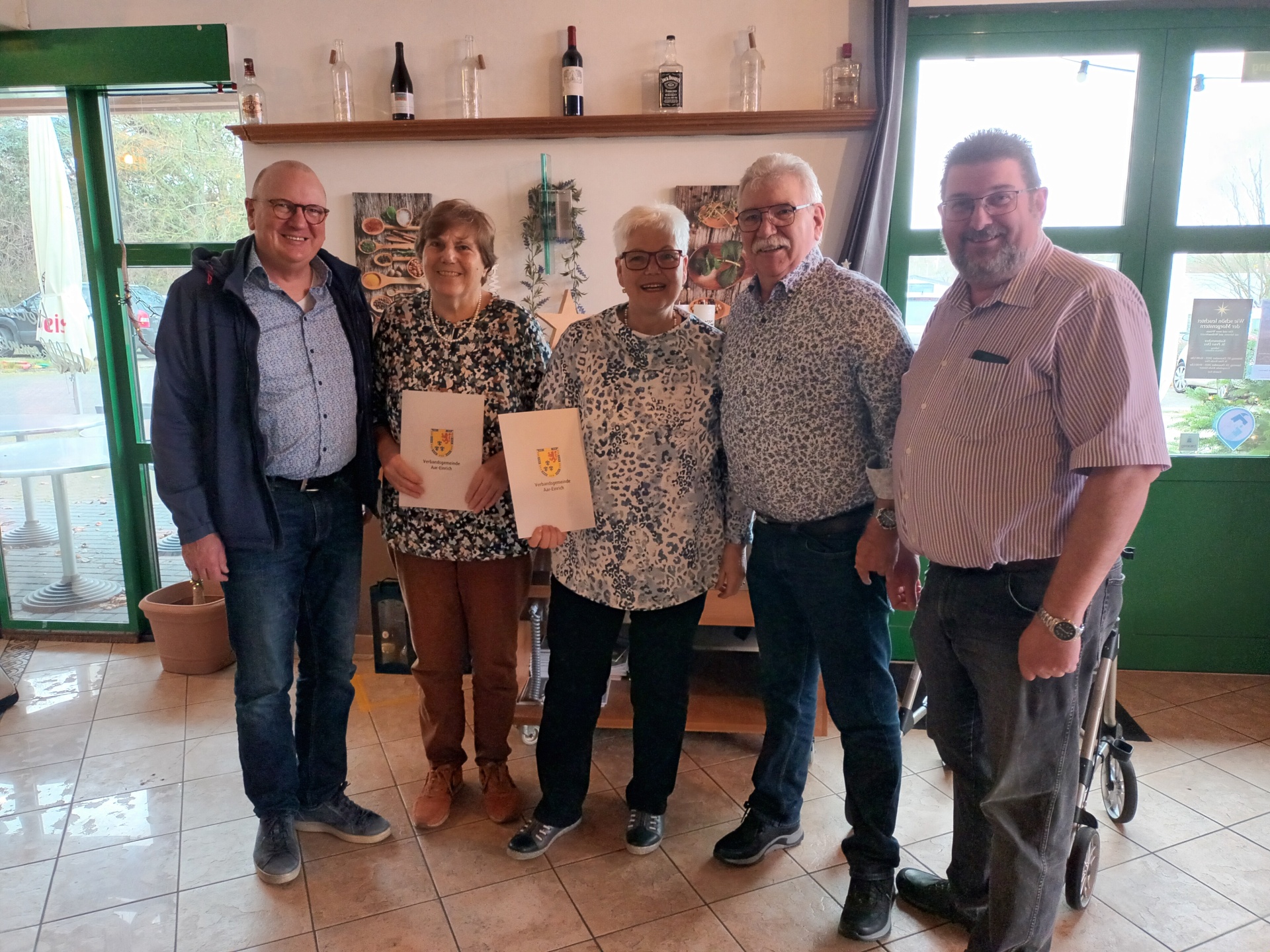 Zu sehen ist eine Verabschiedung im Seniorenbeirat