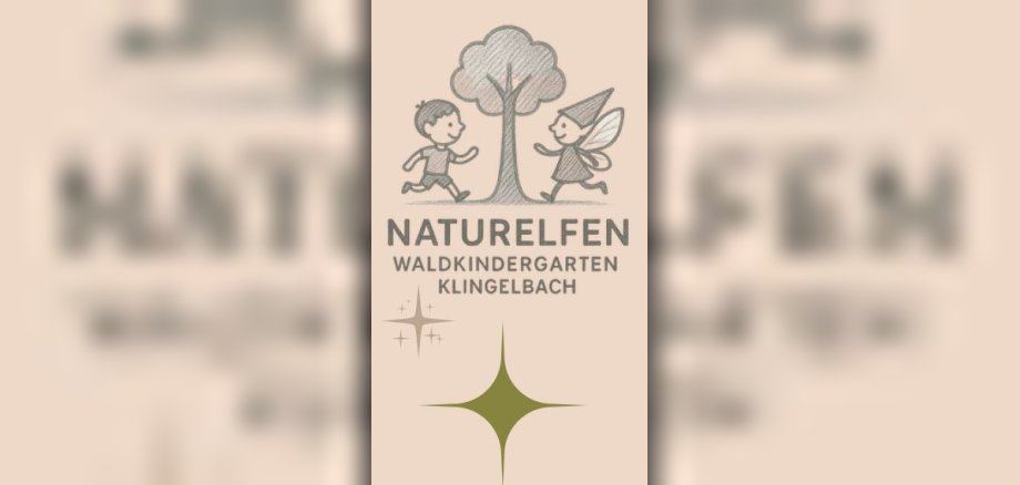 Zu sehen ist das Logo der Waldkita „Naturelfen“ Klingelbach Zu sehen ist das Logo der Waldkita „Naturelfen“ Klingelbach