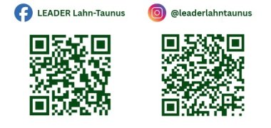 QR - Code der LAG Lahn-Taunus Zu sehen ist der QR - Code der LAG Lahn-Taunus für Instagram und Facebook