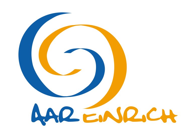 Logo Entwicklungsagentur Aar-Einrich Zu sehen ist das Logo Entwicklungsagentur Aar-Einrich in blau und orange gehalten