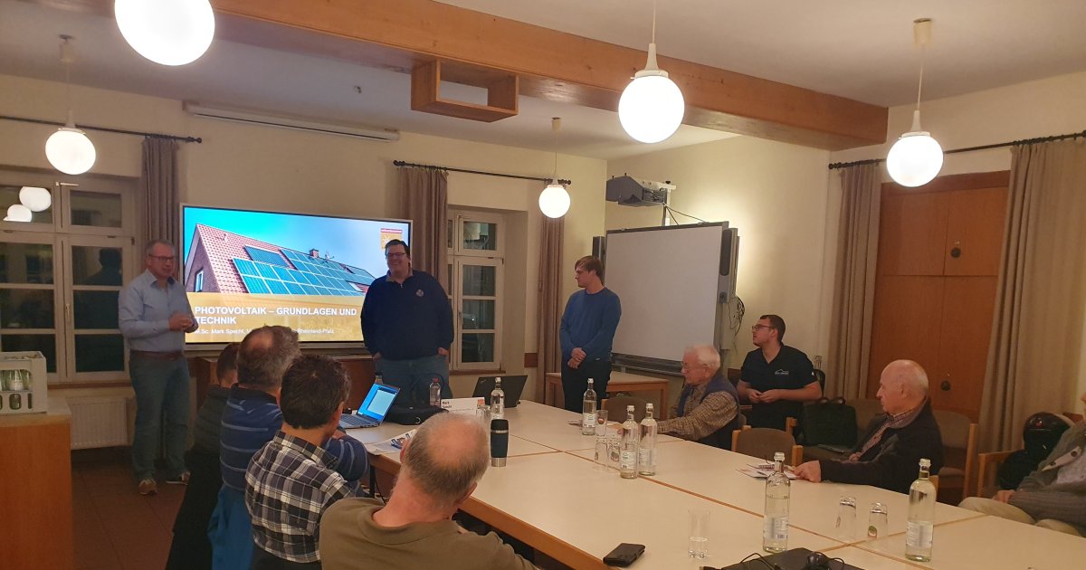 Rückblick: Informationsabend im Rathaus - Solarstrom und E-Mobilität ...