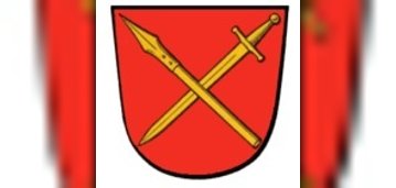 Zu sehen ist das Wappen der Ortsgemeinde Mudershausen