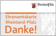 Ehrenamtskarte Land RLP Zu sehen ist ein Screenshot der Ehrenamtskarte des Landes Rheinland-Pfalz