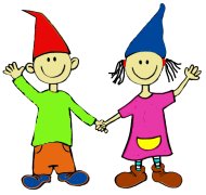 Zu sehen ist das Logo der evangelischen Kindertagesstätte Hahnstätten