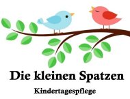 Zu sehen ist das Logo der Kindertagespflege Allendorf - Die kleinen Spatzen