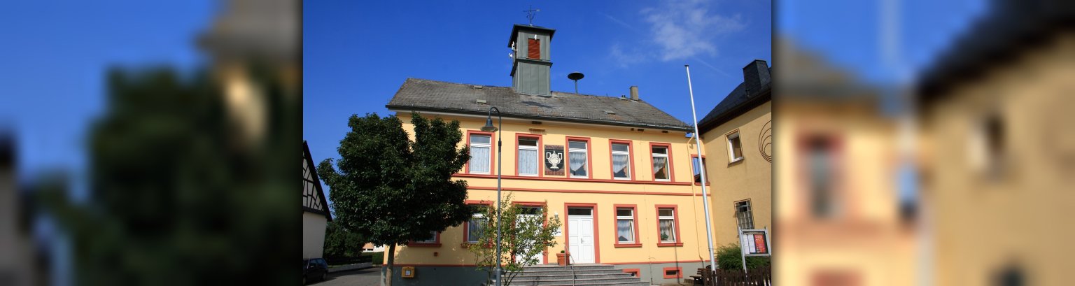 Bild der Ortsgemeinde Biebrich Zu sehen ist das Dorfgemeinschaftshaus der Bild der Ortsgemeinde Biebrich