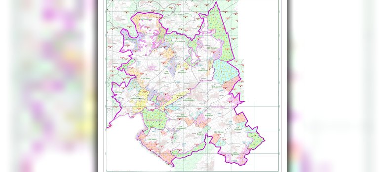 Kartenausschnitt der VG Aar-Einrich 2 Zu sehen ist ein weiterer Kartenausschnitt der VG Aar-Einrich